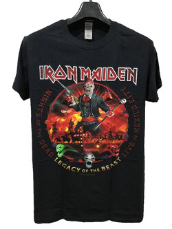 เสื้อวง Iron Maiden Nights Of The Dead Legacy Of The Beast Mexico City ปี 2020 Limited Edition ลิขสิทธิ์แท้ 100%