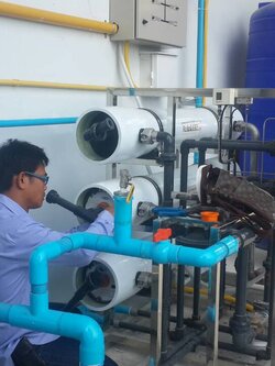 เครื่องกรองน้ำRO72,000ลิตร/วัน