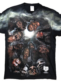 เสื้อยืดพิมพ์ลาย The Walking Dead Full Print สินค้าลิขสิทธิ์แท้ 100% Size M-3XL