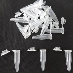 หลอดไมโครเซ็นติฟิวส์ หลอดก้นแหลม Microcentrifuge tubes